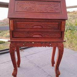 Small Ornate Secretary Desk