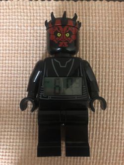 Darth Maul LEGO collectible alarm clock rare