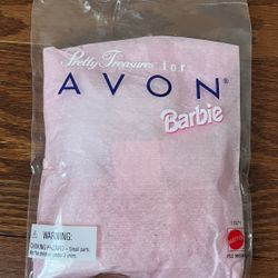 1996 Sealed Avon Pretty Treasures For Barbie 17671 Wedding Set Accessories