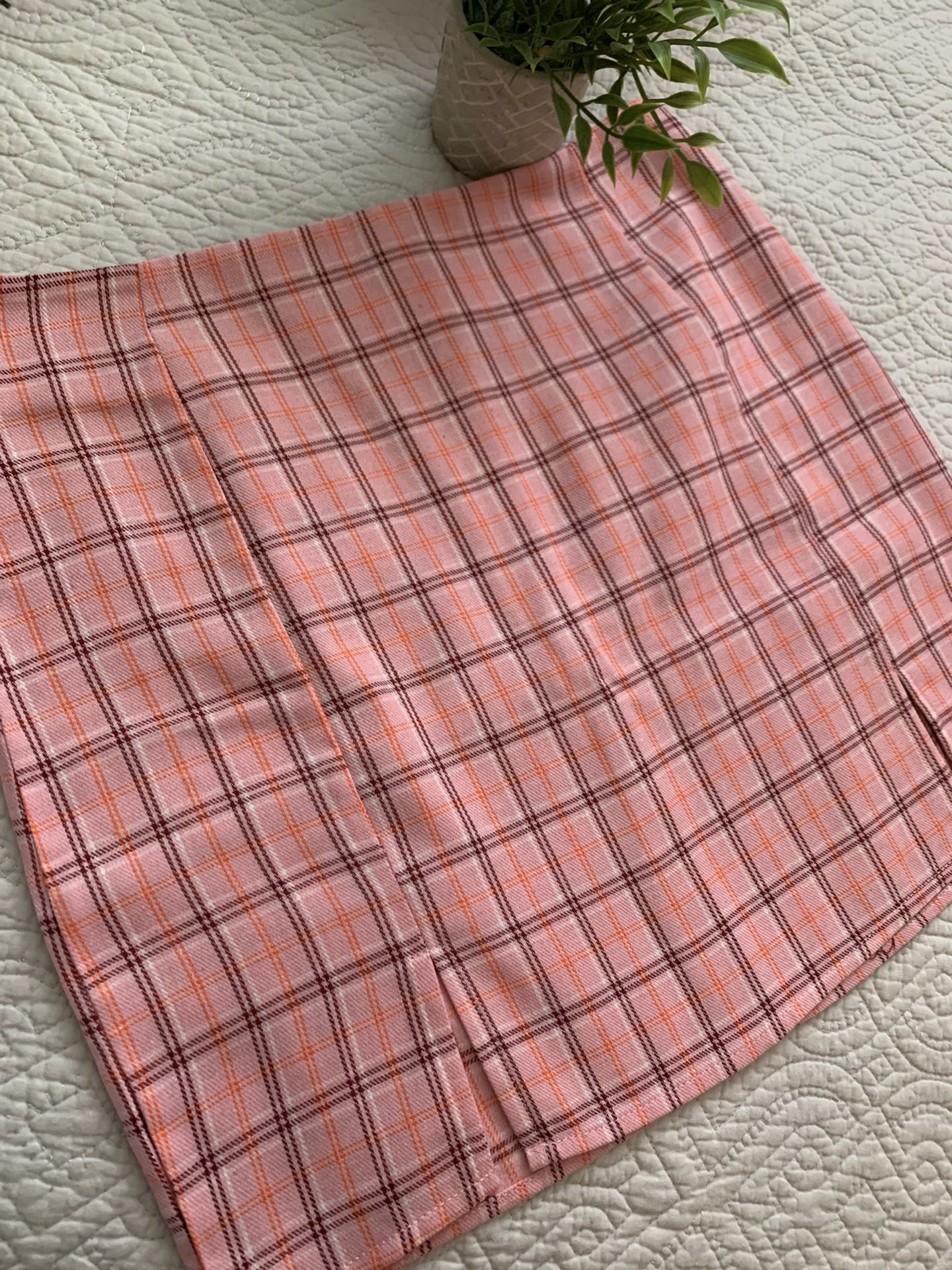 Plaid Skirt