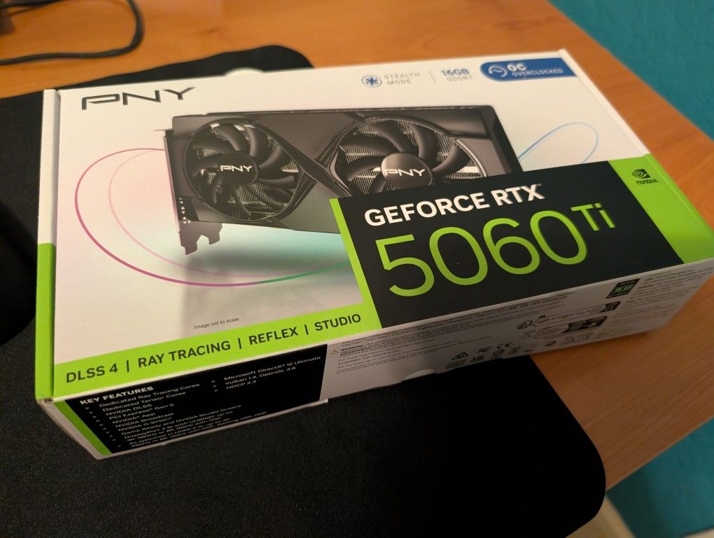 RTX 5060 Ti 16gb GPU