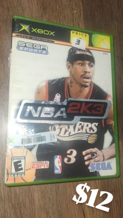 NBA 2K3 Xbox Game