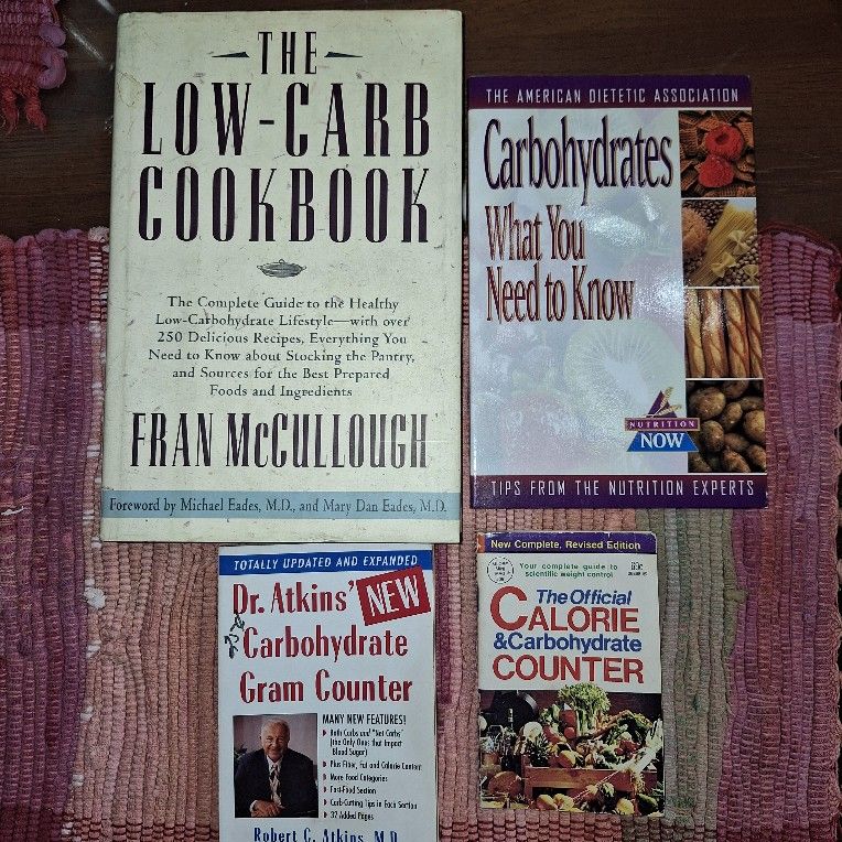 LOT OF LOW CARB COOKBOOKS