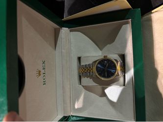 Royal oyster datejust with box and papers