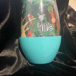 NWOT Rainforest cafe Tumbler With Lid