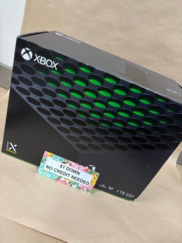 Xbox Series X Gaming Console New - Only $1 Today Pay The Rest Later!