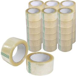 36 Rolls, 2” Clear Packing Tape, 110 Yards, 330ft Packaging Carton Sealing Box