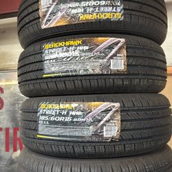 185/60/15 Blackhawk Tires