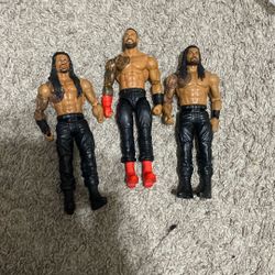 Roman Reigns WWE Action Figures All For 10$