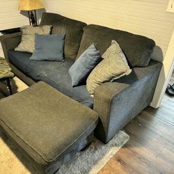 Ikea Sofa & Ottoman