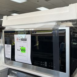 Microwave, LG Brand New Convection With Air Fry