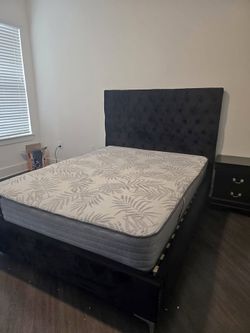 King Size Bed – Modern Luxury Design | Sturdy & Elegant $499