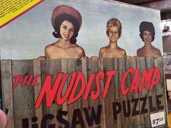 Nudist jigsaw Puzzle