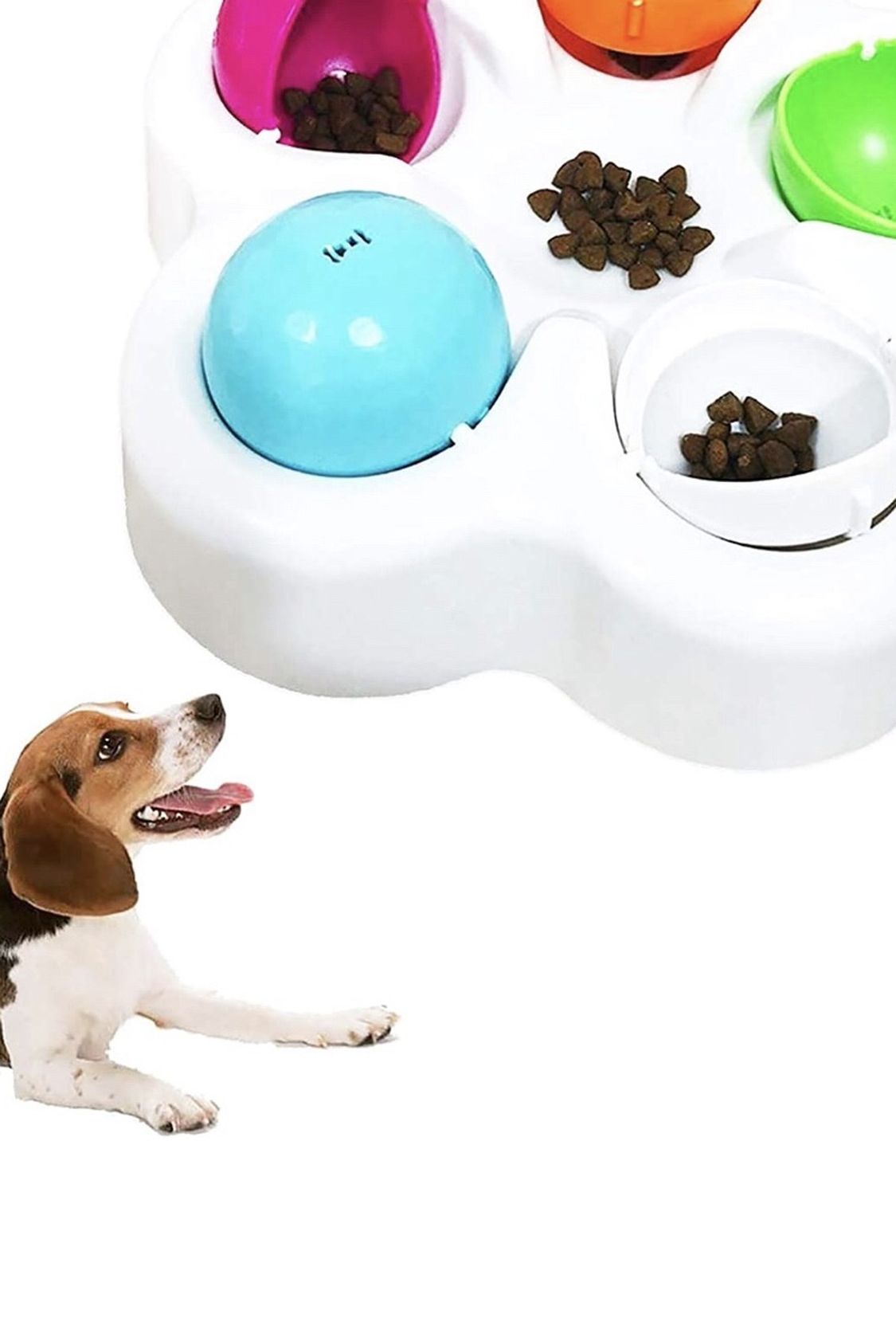 CALHNNA Pet IQ Intelligent Toy Smart Dog Puzzle Toys for Beginner, Puppy Treat Dispenser Interactive Dog Toys - Improve Your Dog's IQ, Specially Desig