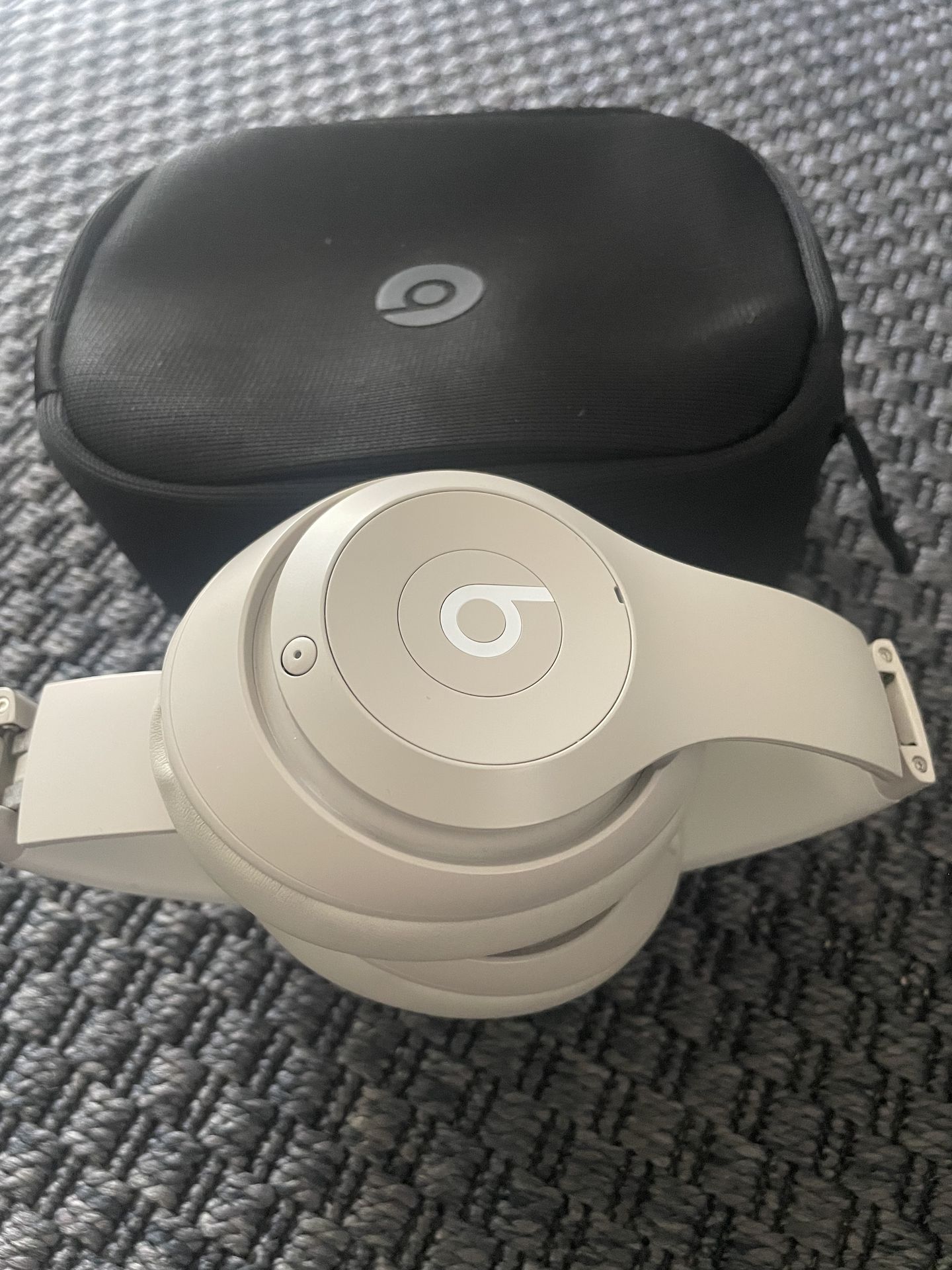 Beats Studio Pro Wireless Headphones in the Sandstone colo