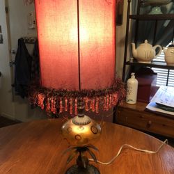 Vintage Cheetah Lamp