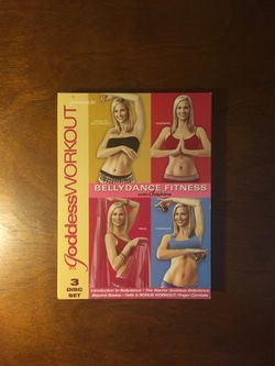 Goddess Workout: BellyDance Fitness 3 Disc Set/ like new/ no scratches/ in great condition