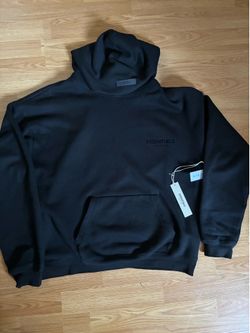 Essentials hoodie black