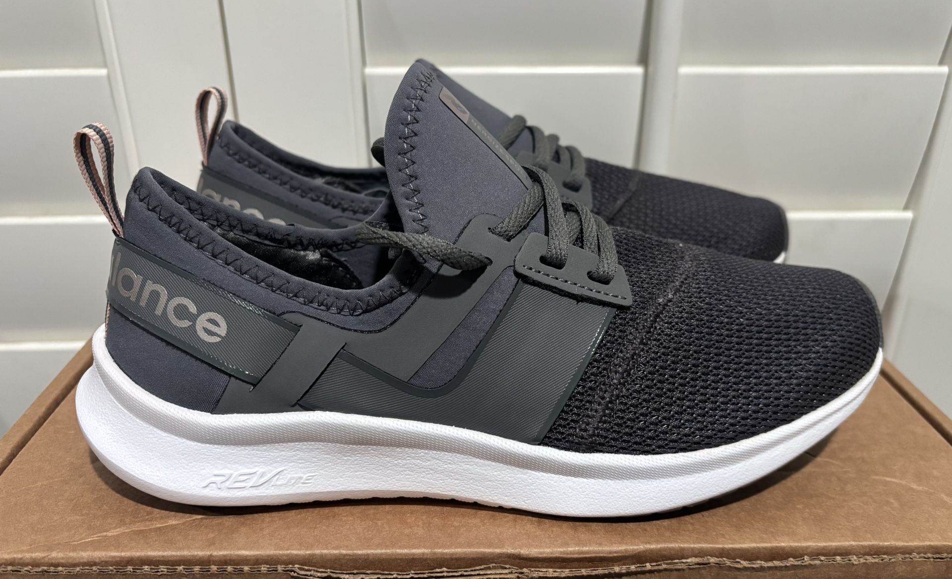 New Balance Nergize Sport V1 Gray Running Shoes (Women’s Size 8) - $40