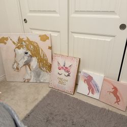 Unicorn Canvas 