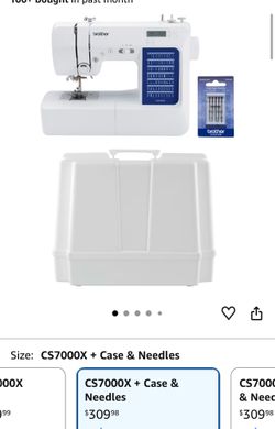 Brother CS7000X Computerized Sewing Machine + Hard Case + Extension Table