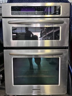 KitchenAid oven & microwave combo