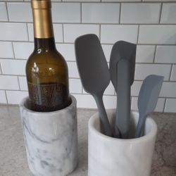French Kitchen Marble Wine Coolers