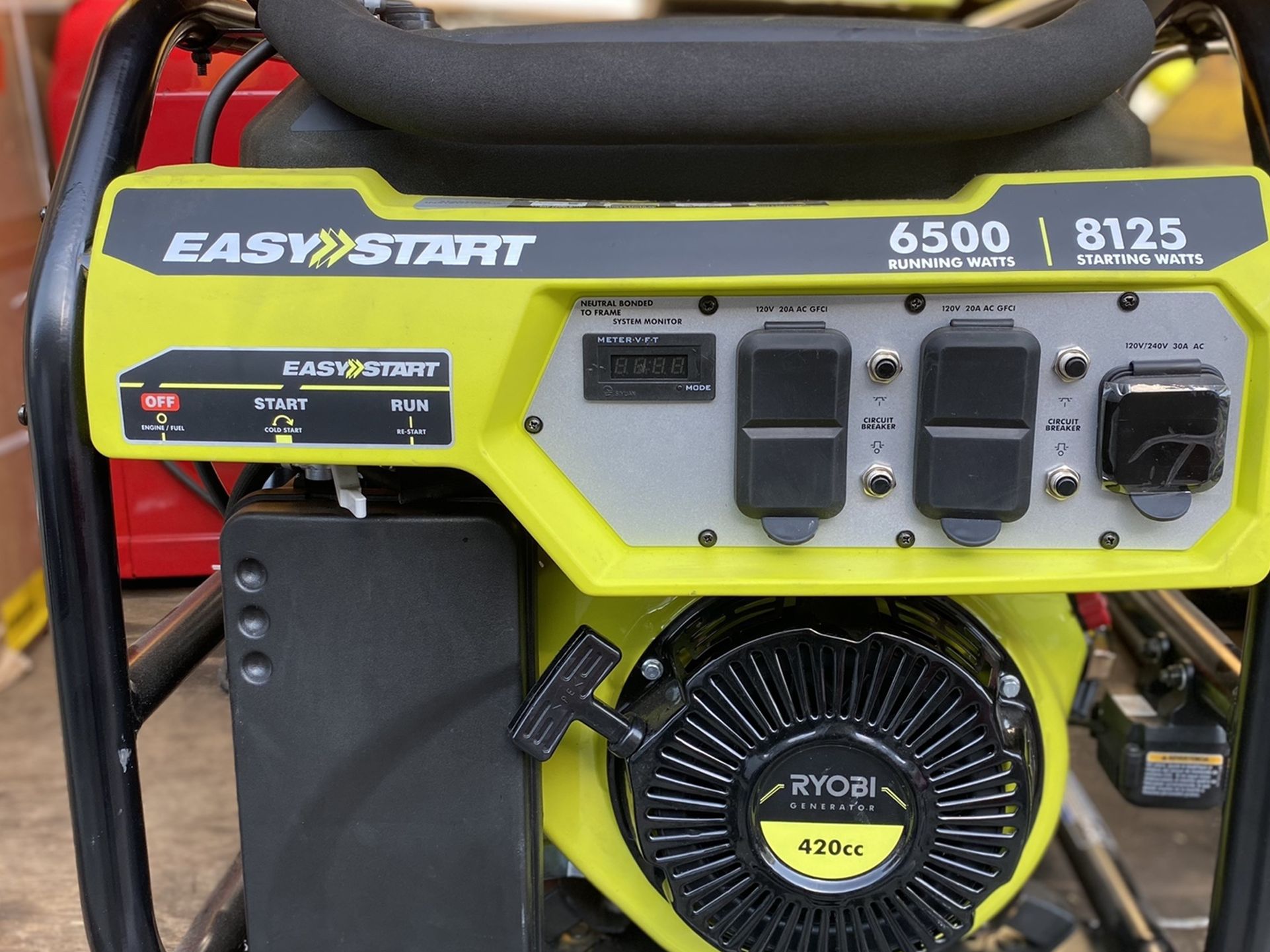 Ryobi 6500watt Generator