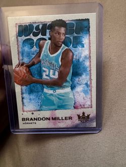 Brandon miller hornets nba card for sale