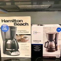 2 COFFEE MAKERS