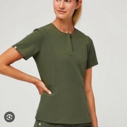 Figs Scrub Top 