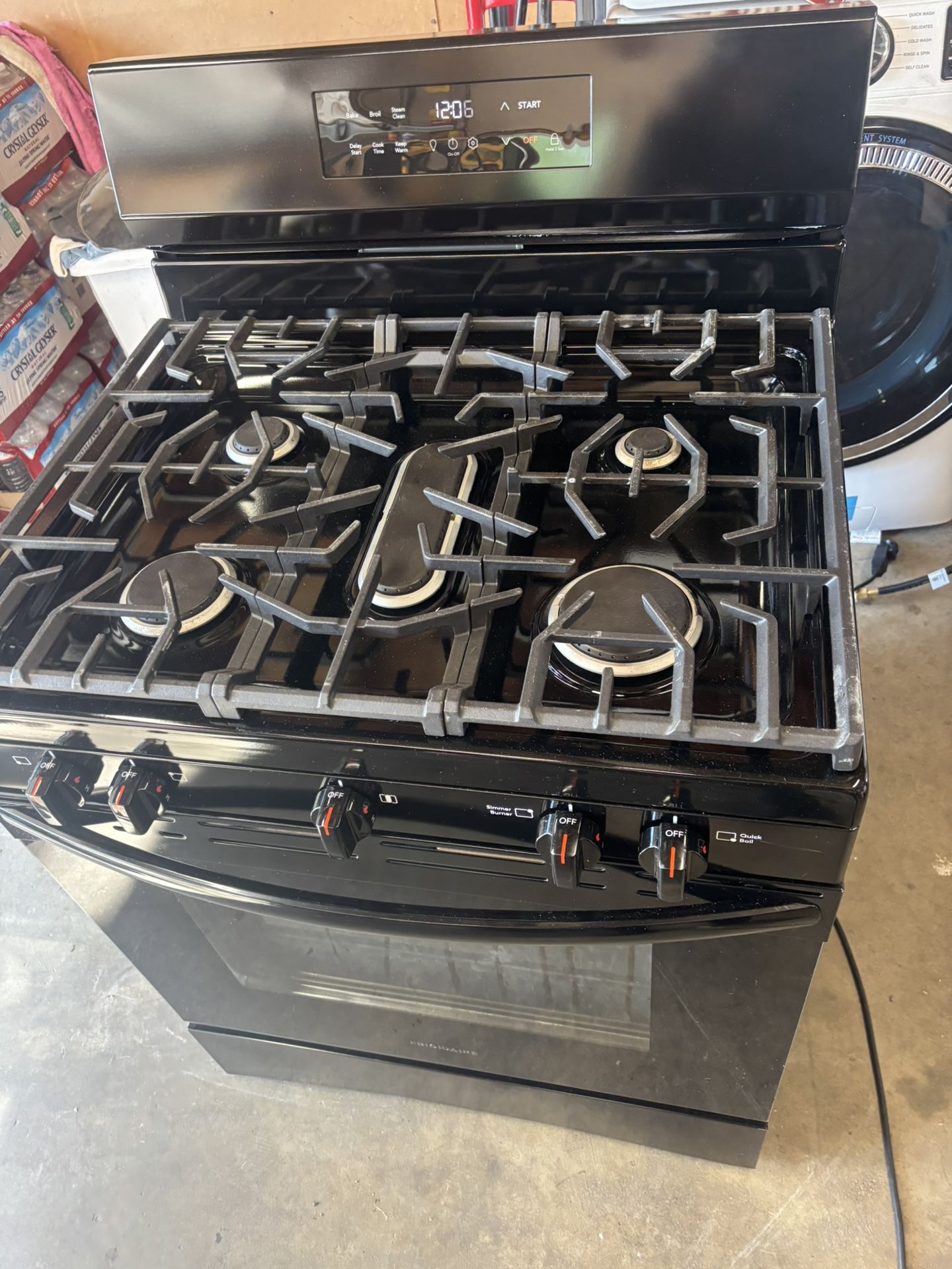 Propane, gas stove will deliver and install