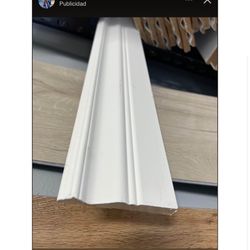 MDF Baseboard Primed / Moldura 4’ $0.81