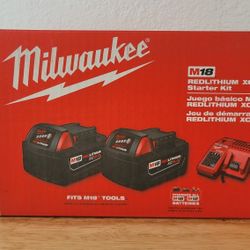 Milwaukee Batteries & Charger