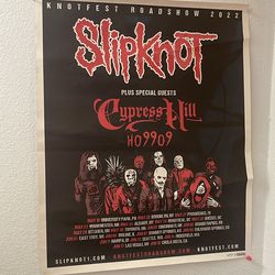 Slipknot knotfest Roadshow 2022 posted original