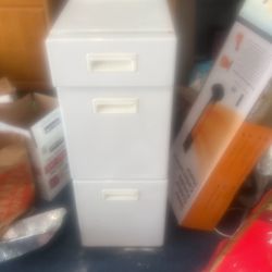 Three drawer Laundry Storage $50