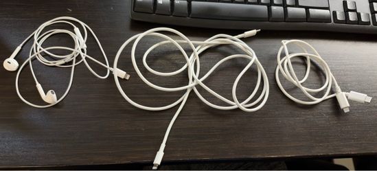 Apple Lightning Connector Cables and Wired EarPods