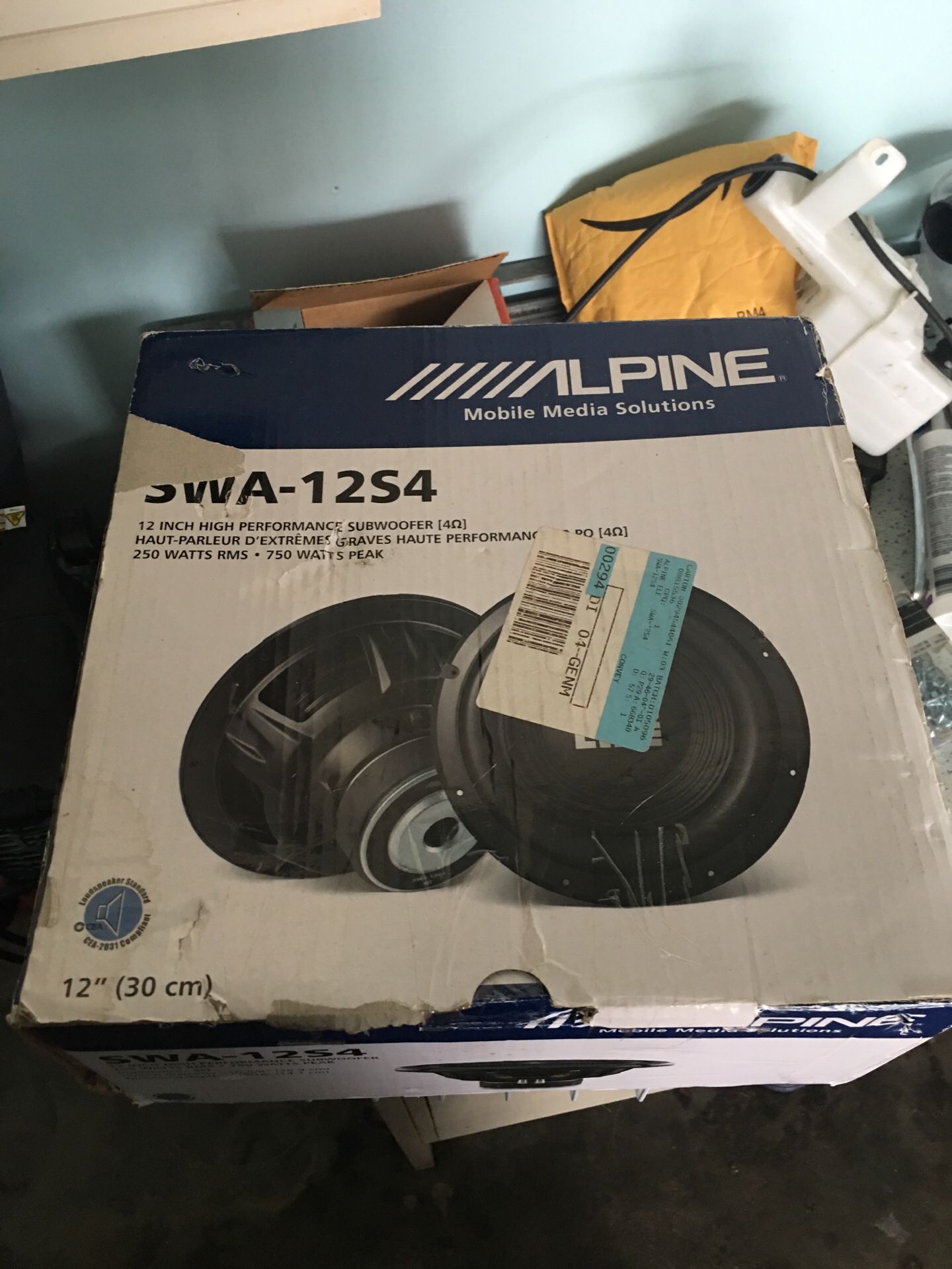 12 “ subwoofer