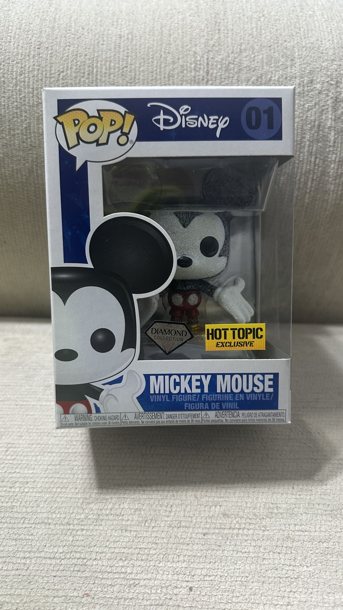 Mickey Mouse Diamond Pop Vinyl