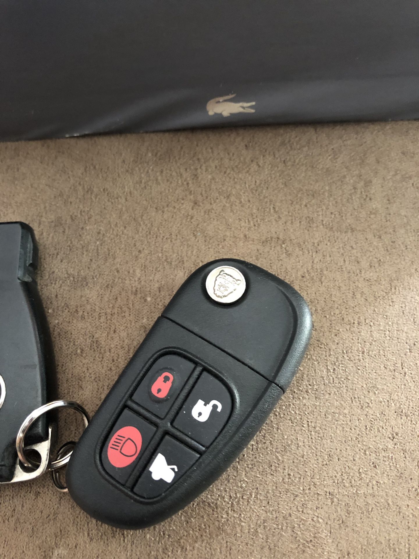 Jaguar key and Mercedes key