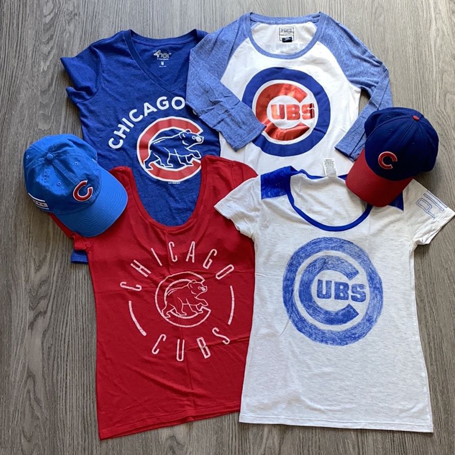 Chicago Cubs Shirt and Hat Bundle