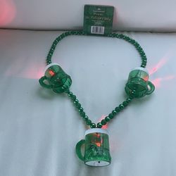Saint Patrick/Saint  Patrick Necklace /beer mug/Shamrock
