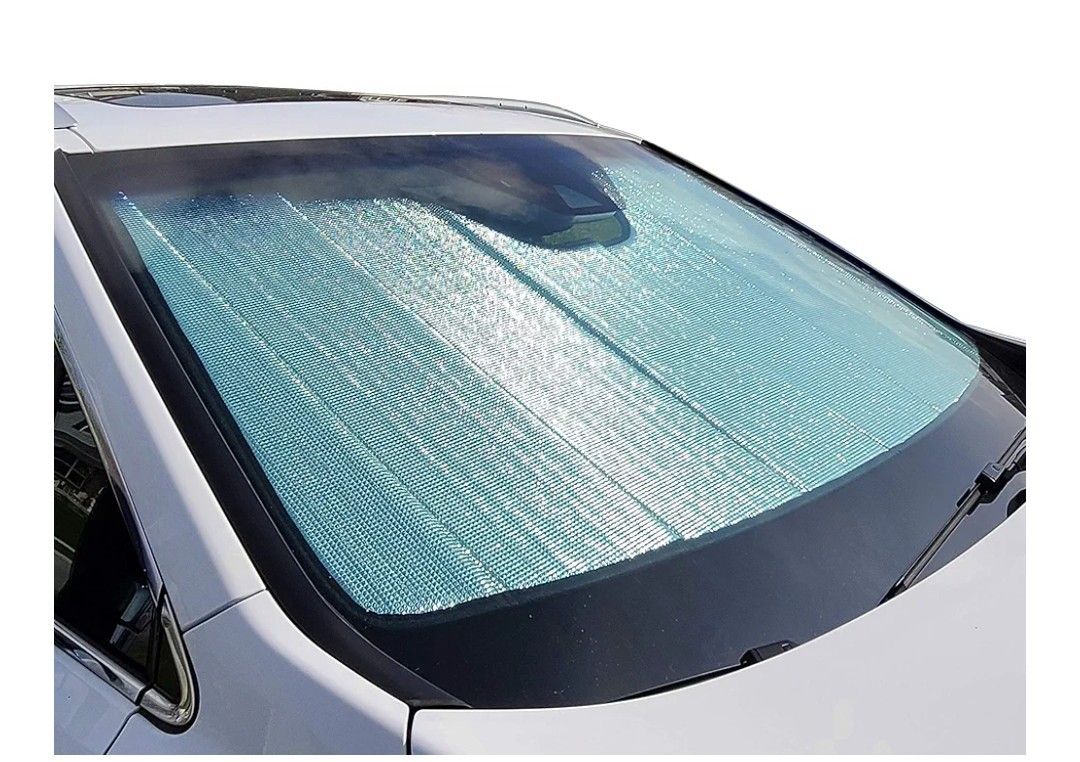 Autotech Park Foldable Sunshade Compatible with 2015-2022 GMC Canyon, Custom-fit Windshield Sun Shade