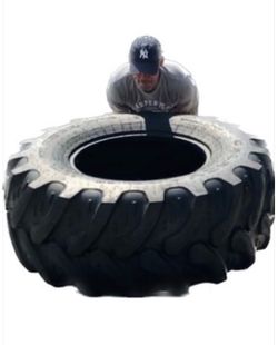 CrossFit Tractor Tires for fitness training!