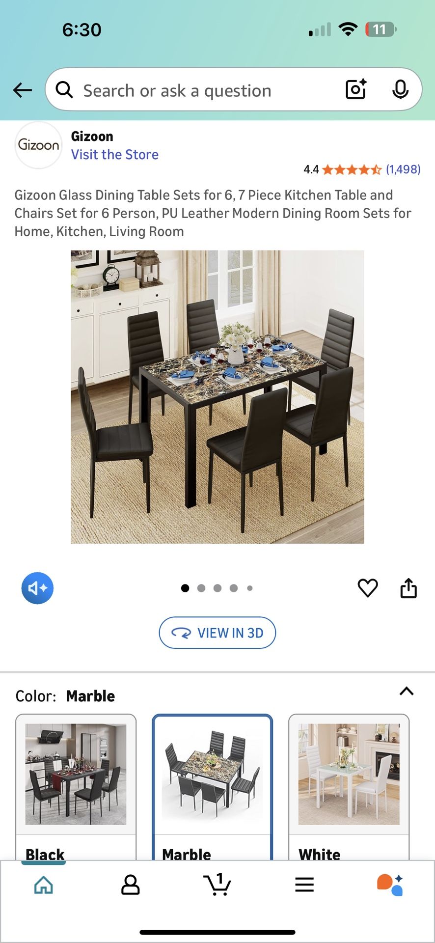 Dinning Table $140