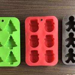Christmas silicone bakeware molds (3)