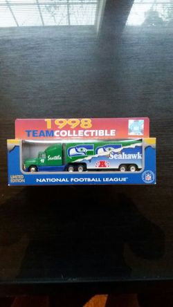 Seattle seahawks semi truck
