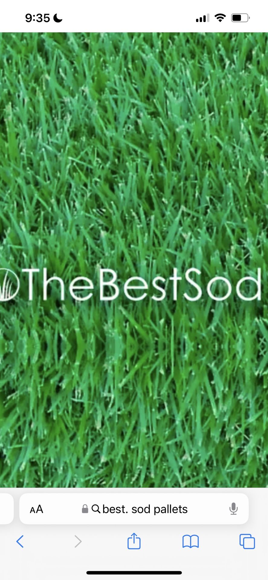 Fresh Sod