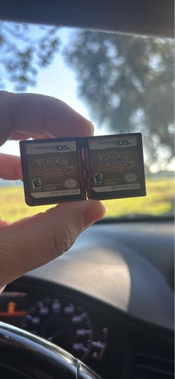 Pokémon HeartGold Nintendo DS Cartridges (x2)