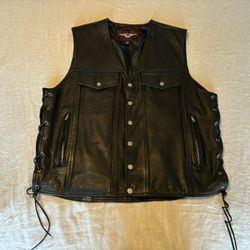Leather Vest